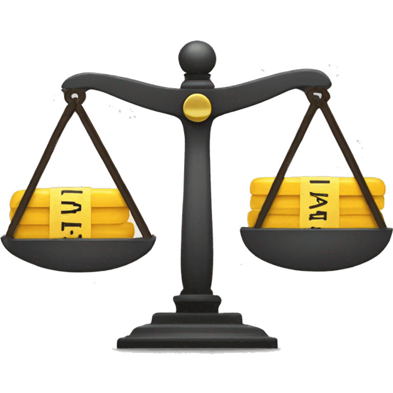 A pair of scales with weights labeled "Important" and "Urgent" balancing perfectly emoji