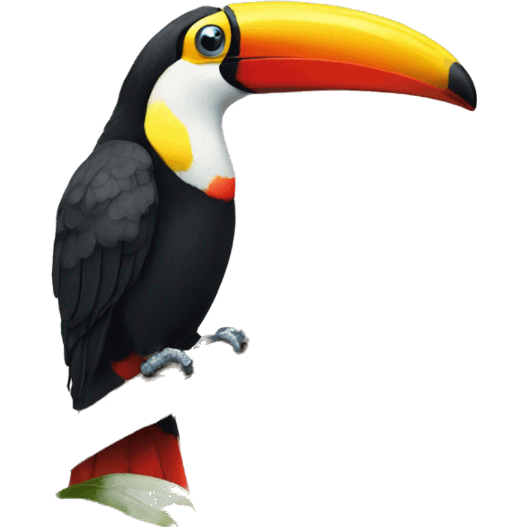 Toucan on an branch emoji