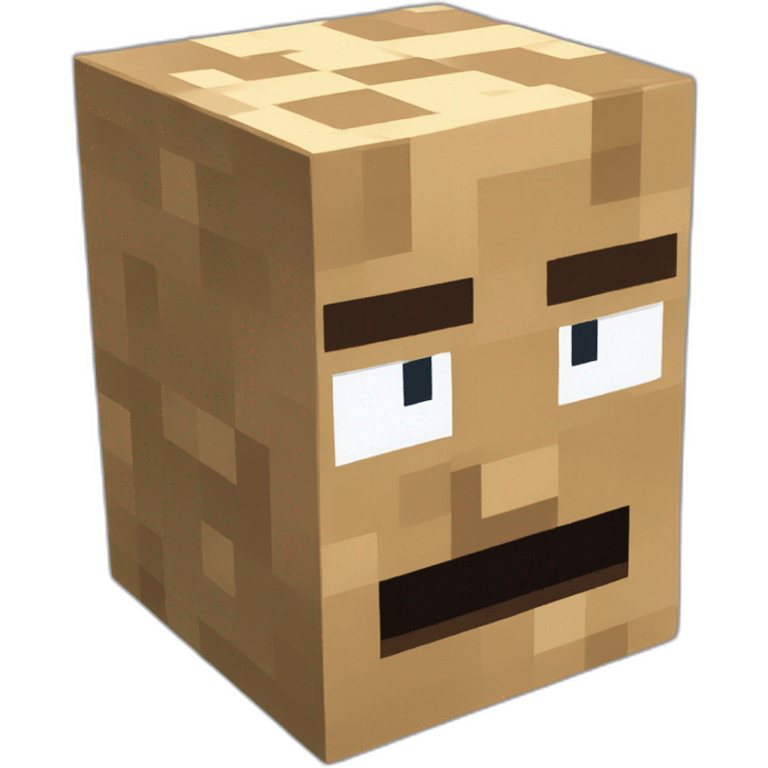 Block de terre minecraft emoji