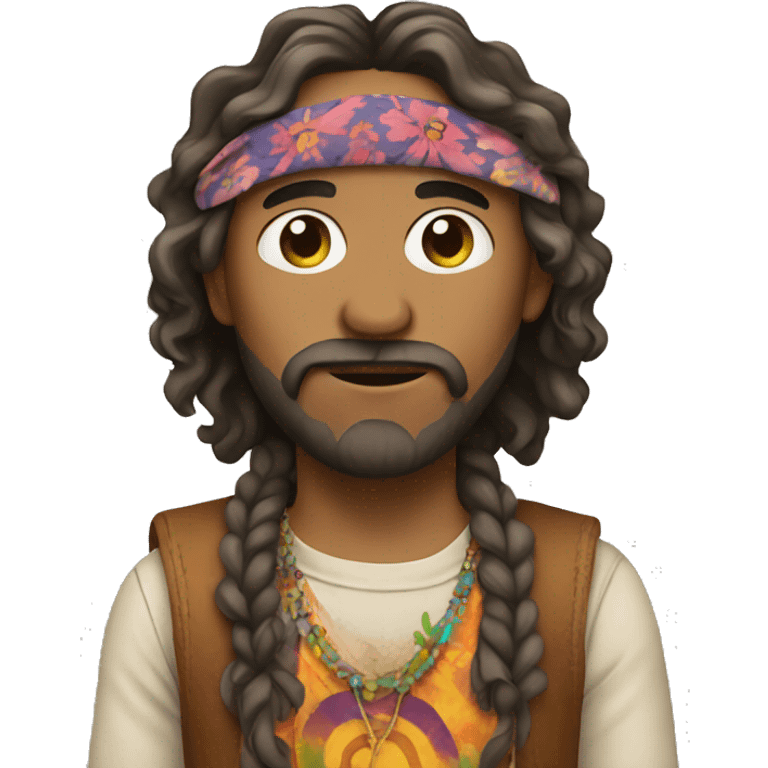 Hippie emoji