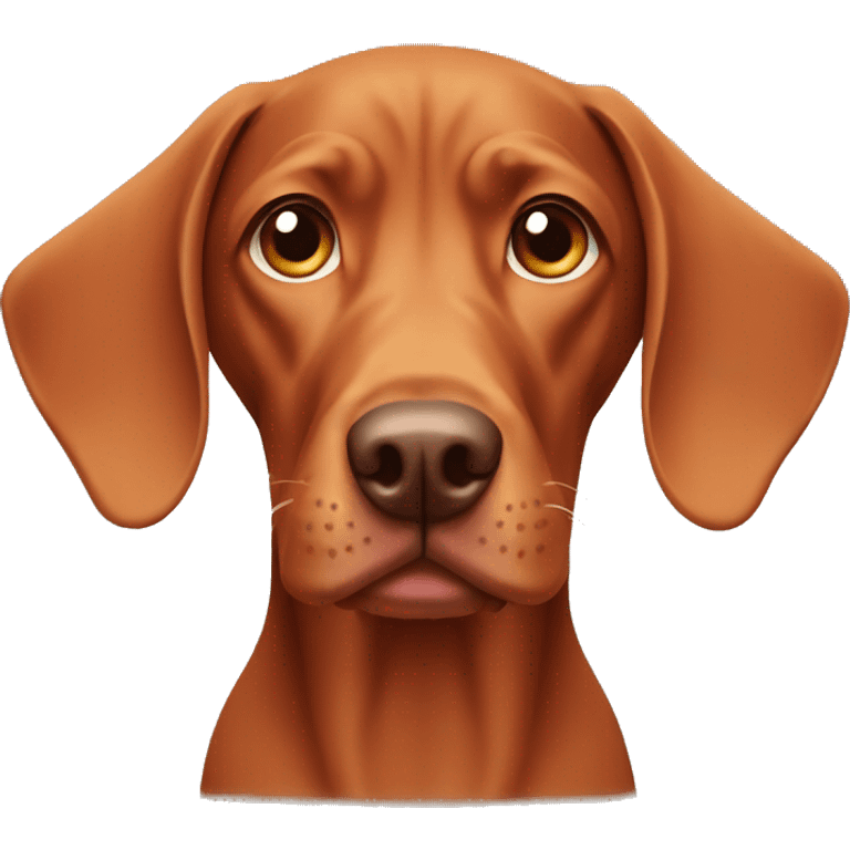 Vizsla dog emoji