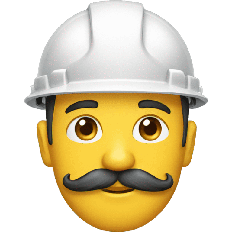 construction crane mustache emoji