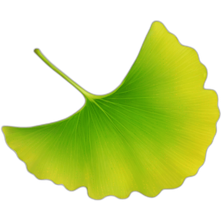 ginkgo leaf emoji