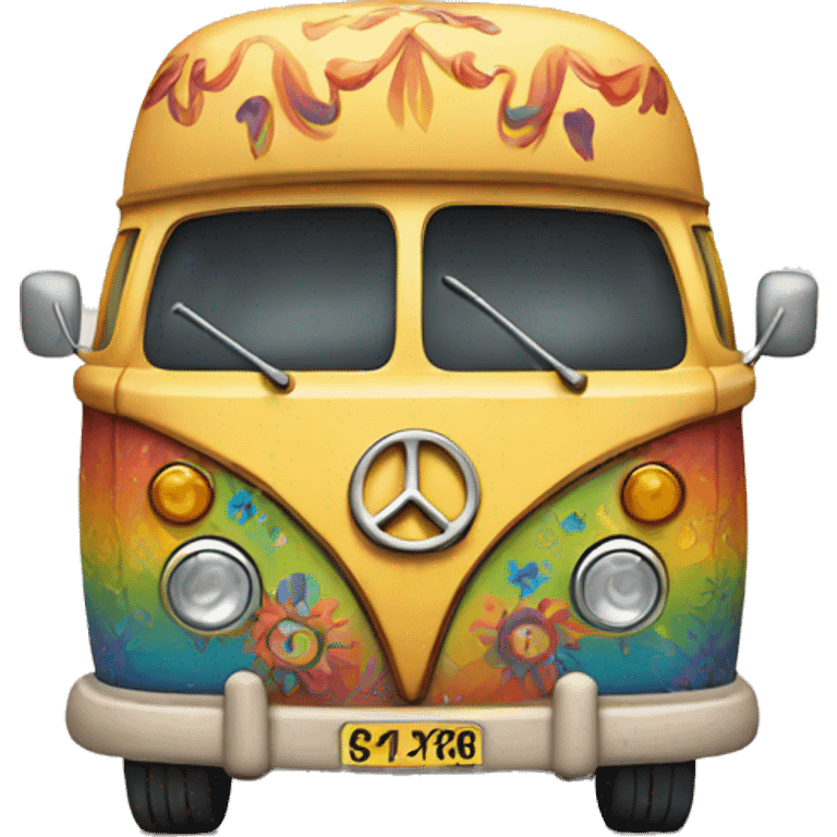 hippie van emoji