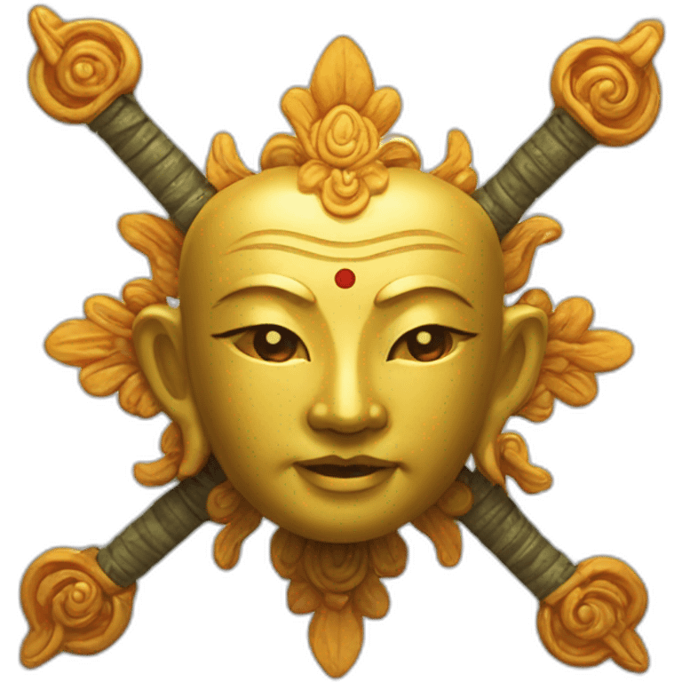 Buddhist vajra emoji