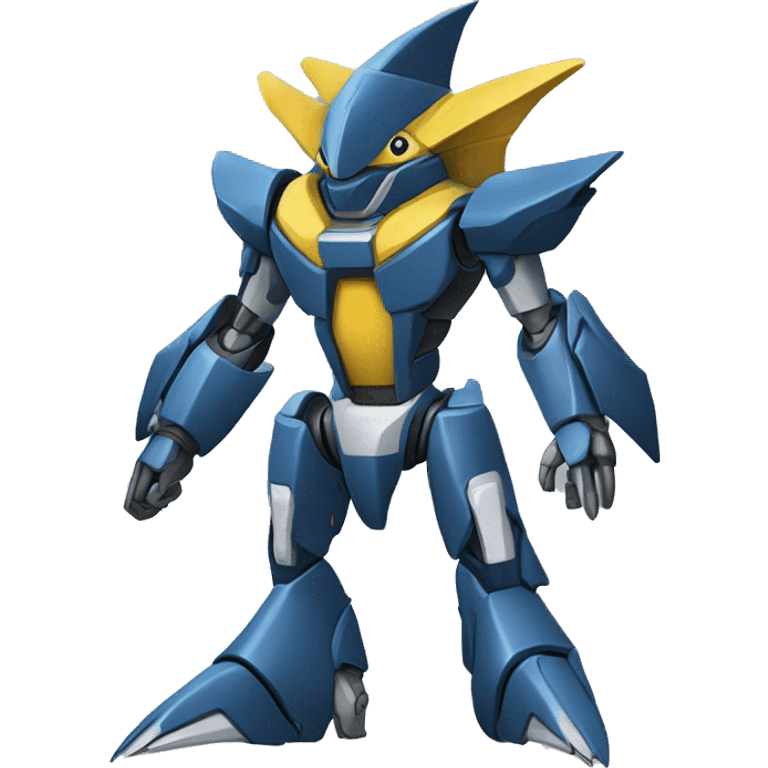 Sharpedo-Gabite-Medabot-Mecha full body emoji