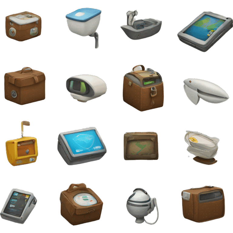 Local navigation device emoji