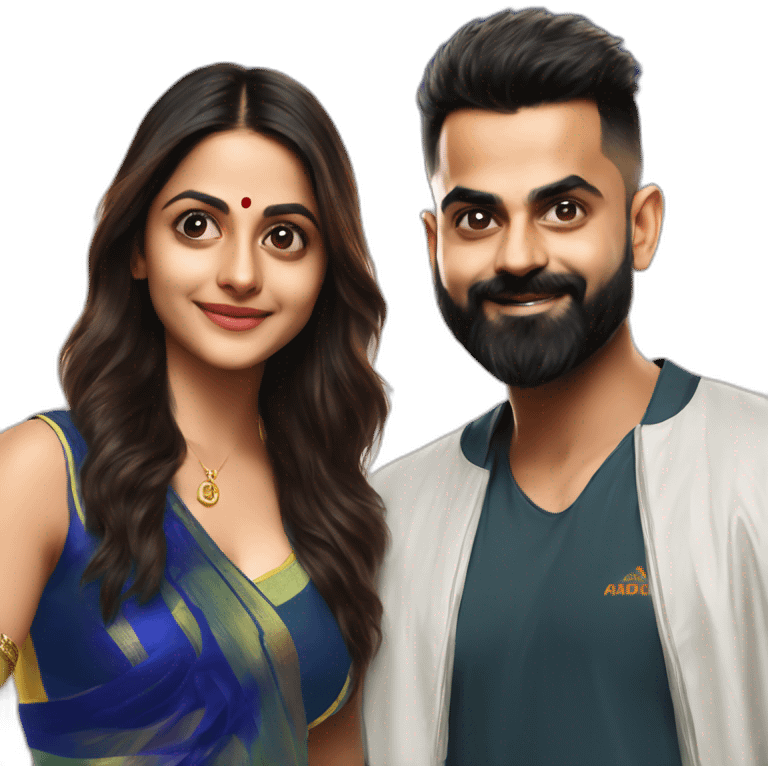 Kohli Anushka  emoji