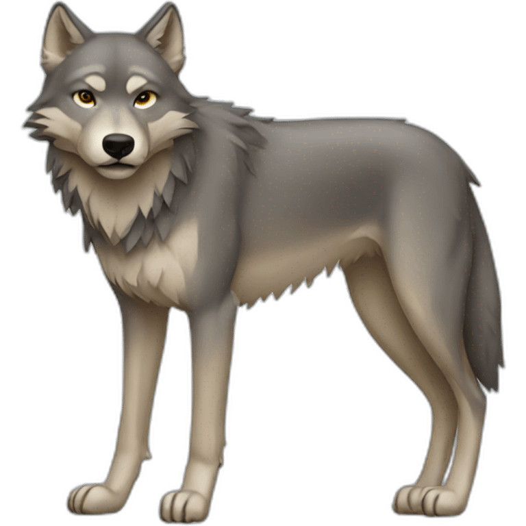 wolf body emoji