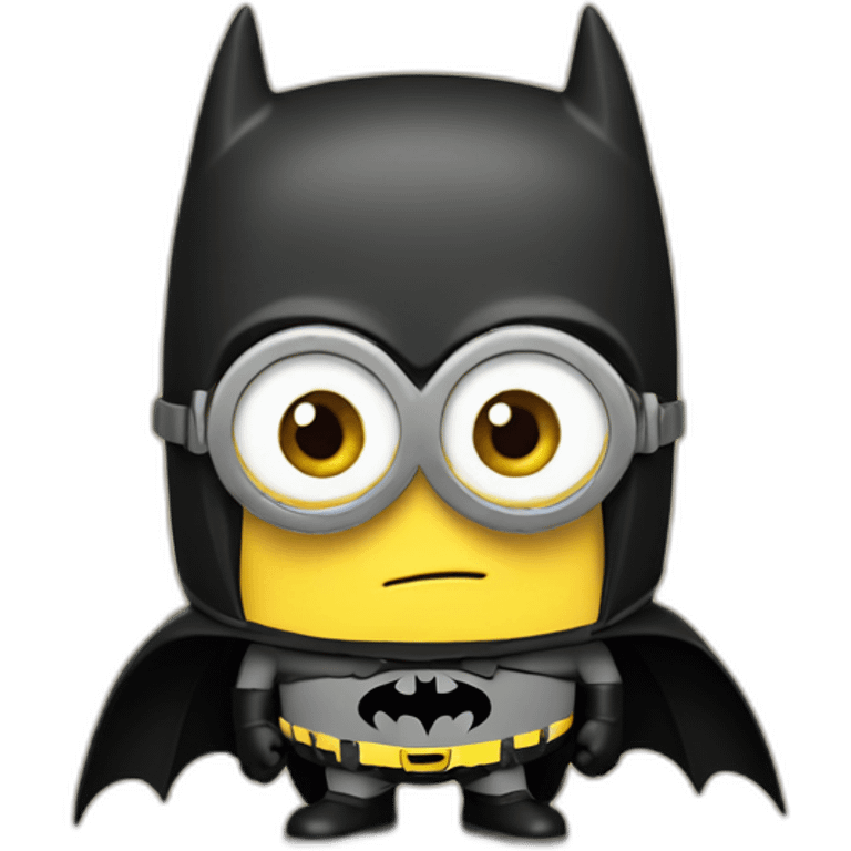 Minions batman emoji