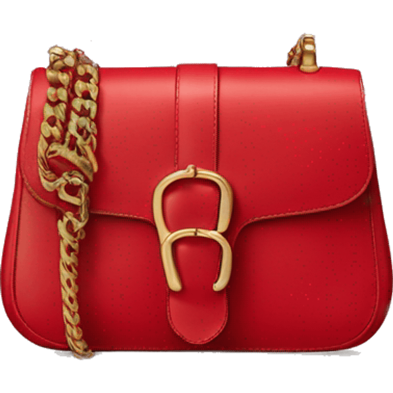 Red Gucci Jackie bag emoji