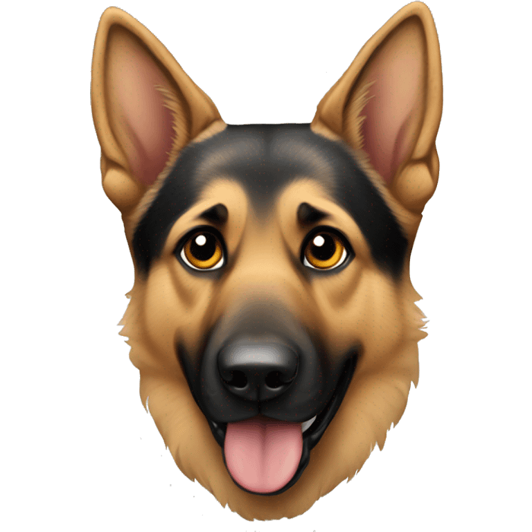 german shepherd  emoji