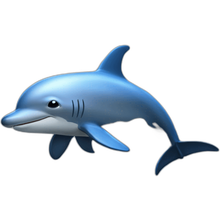 Delfin Löwe emoji