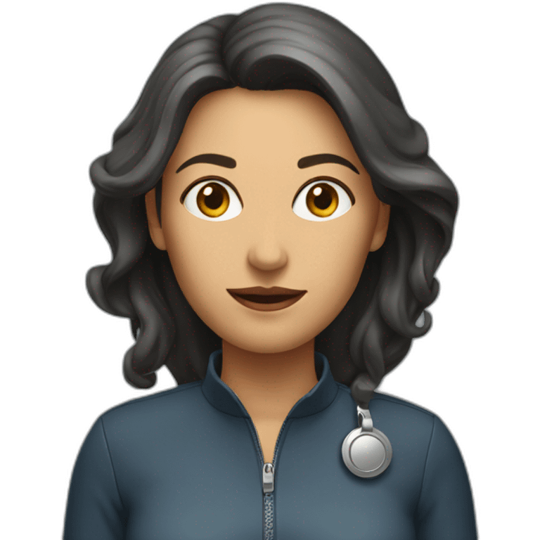 Woman on a lead emoji