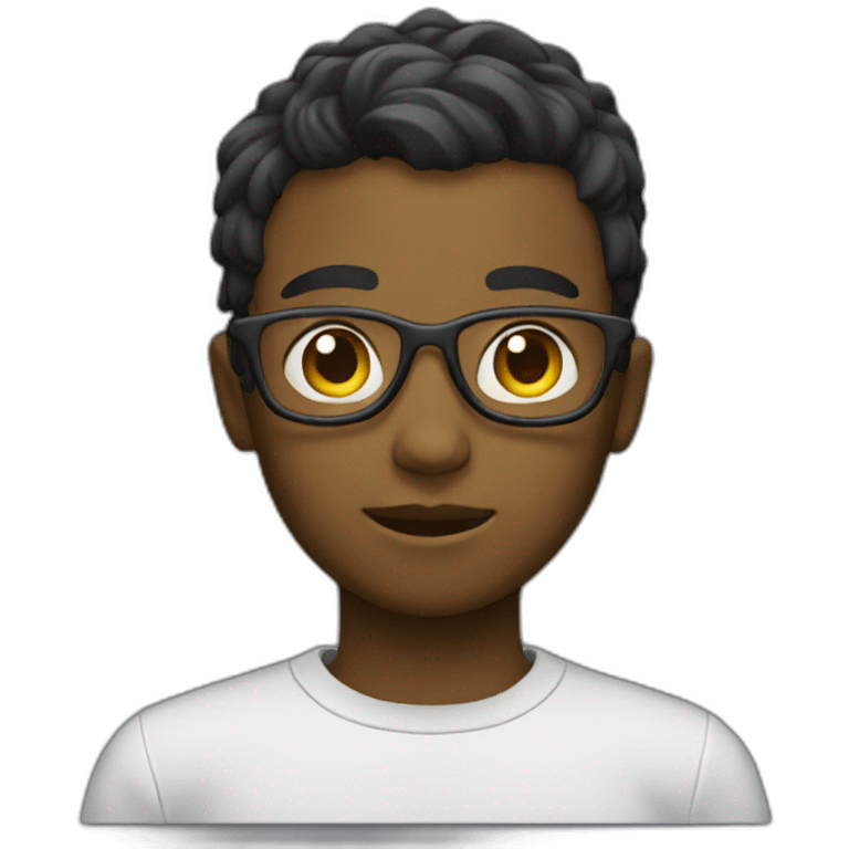 Boy coding emoji