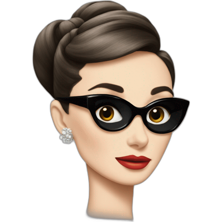 audrey hepburn emoji