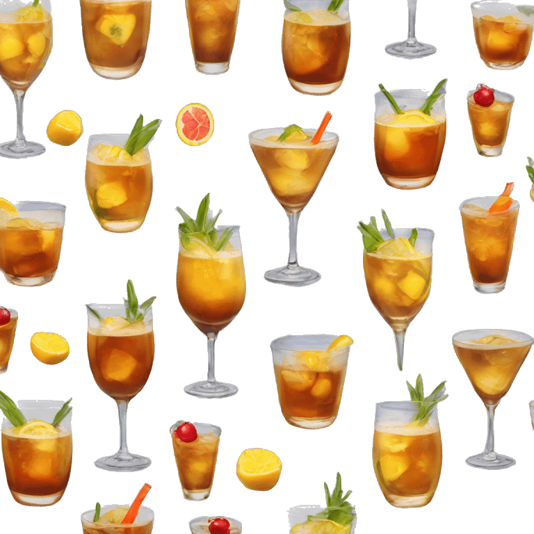 Old fashion cocktail emoji