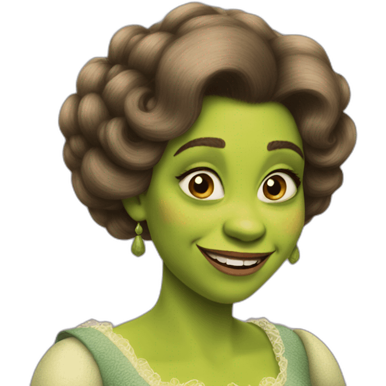 ugly stepsister shrek emoji