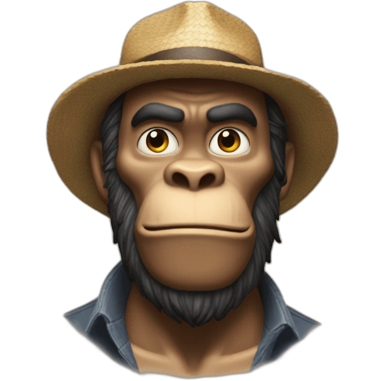 Domingo Kong sorprendido emoji