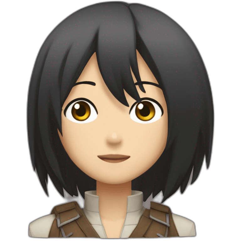 Mikasa ackerman emoji