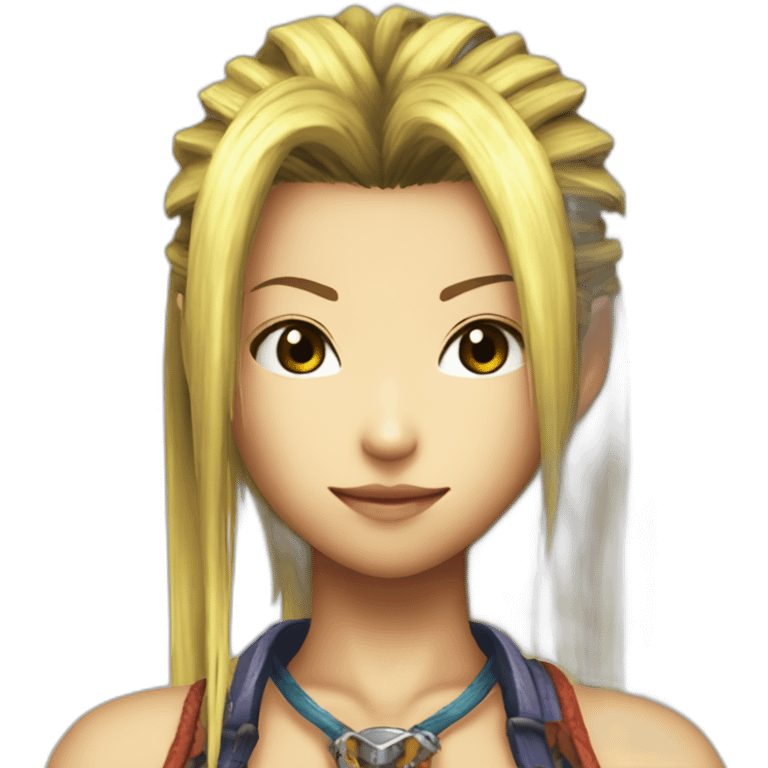 Rikku final fantasy x-2 emoji