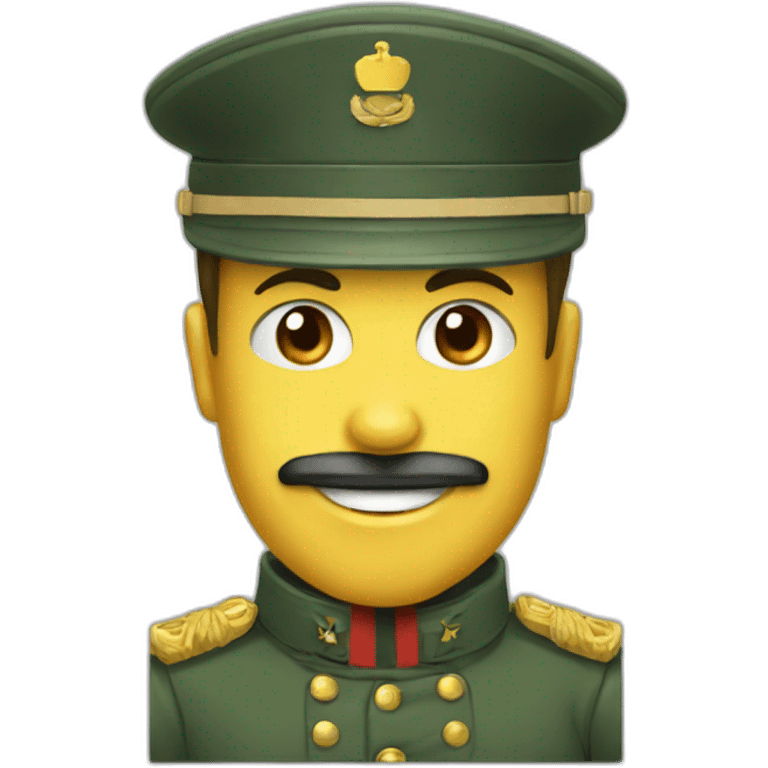 salut militaire emoji