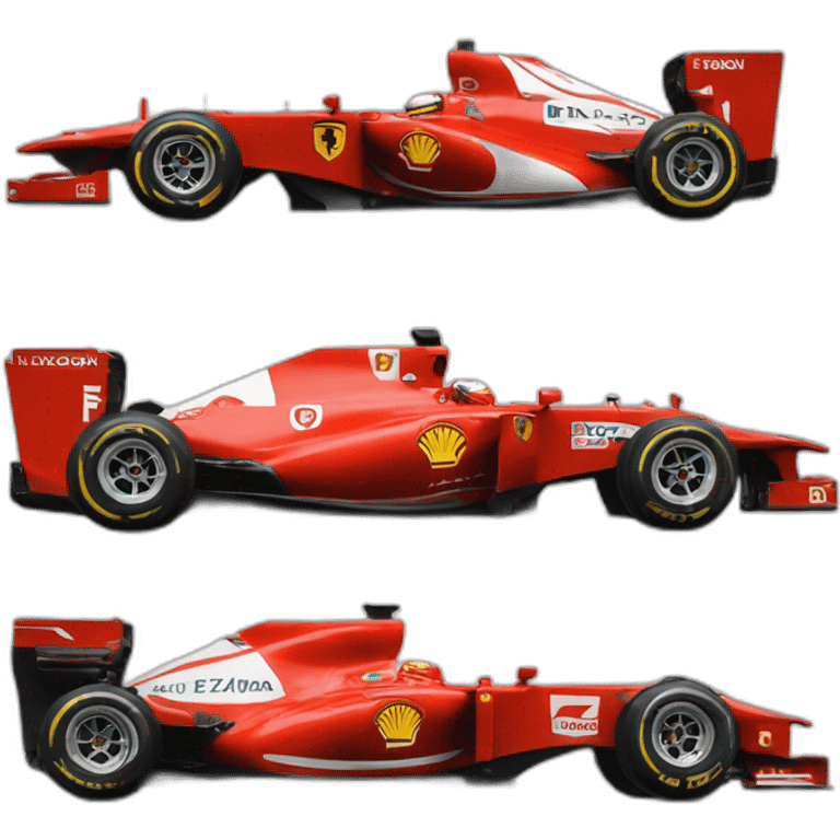 f1 ferrari car emoji