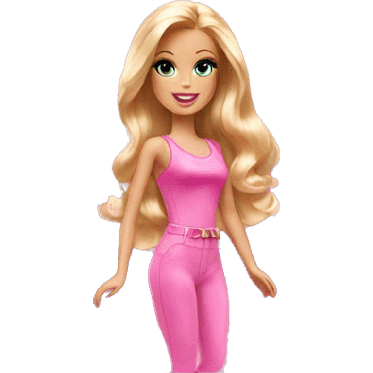 pink barbie shop emoji