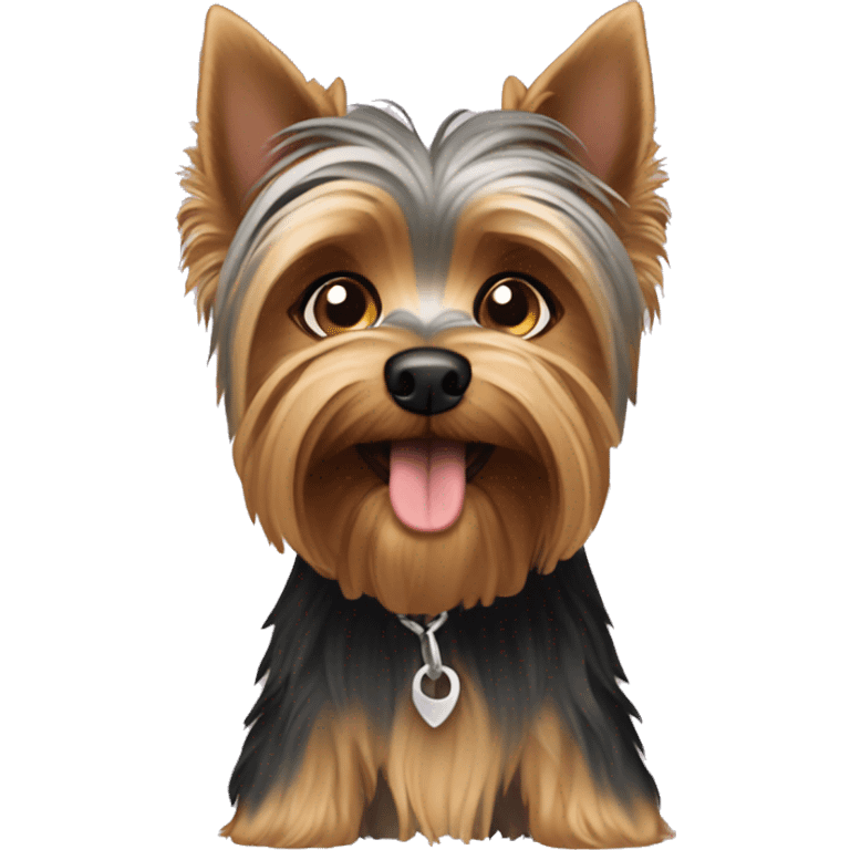 Perro yorkie terrier emoji