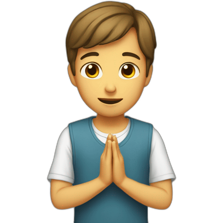 Prayer emoji