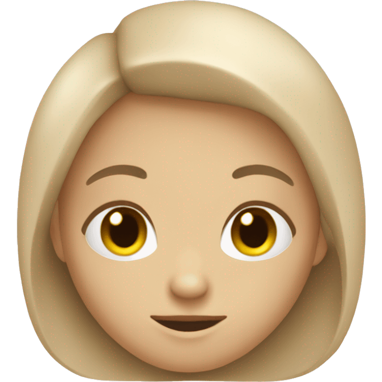 Coeur beige  emoji