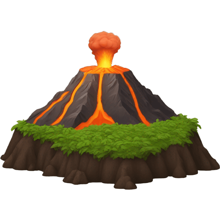 Volcano emoji