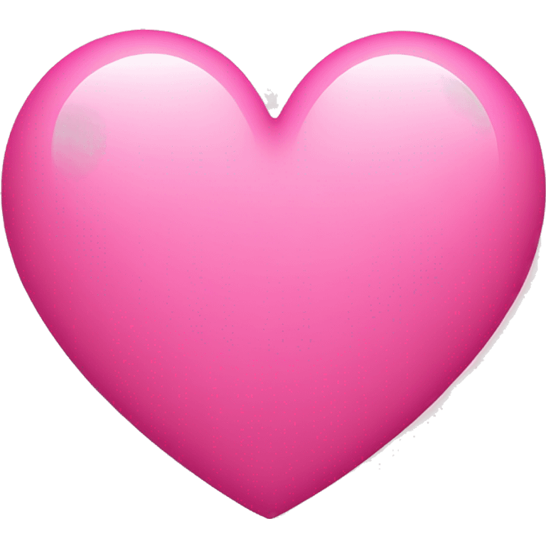 Heart pink emoji