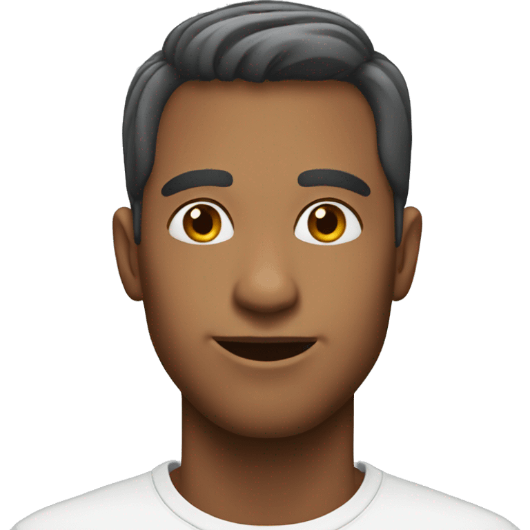 lovely face of man emoji