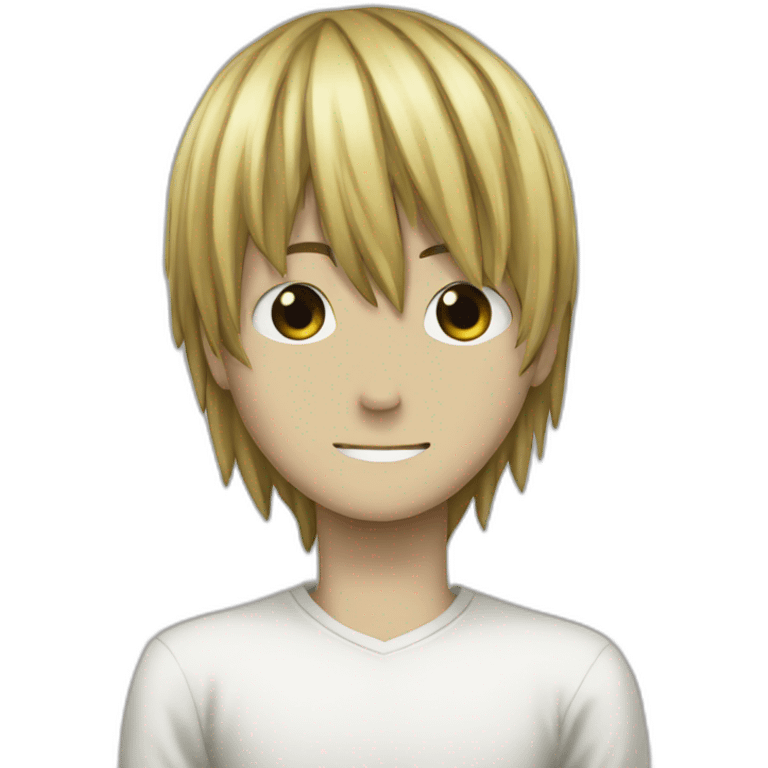 L from death note emoji