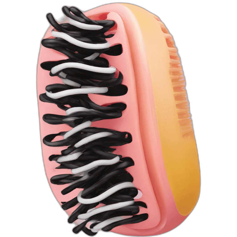 Tangle teezer emoji