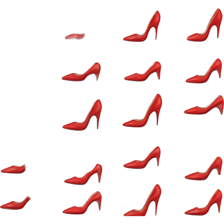 Louboutin heels emoji