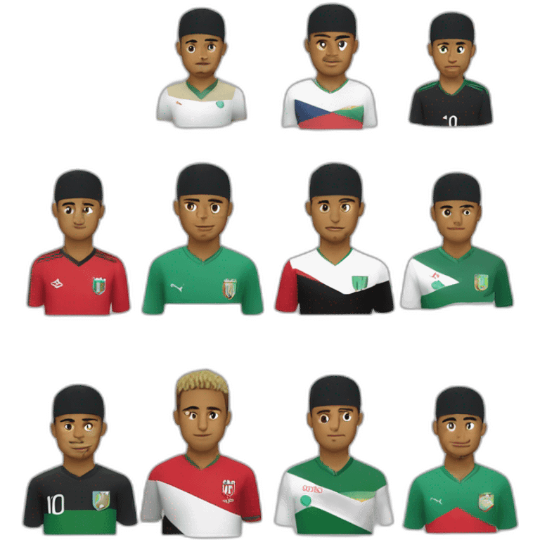 neymar jr, muslim, palestine, egypt  emoji