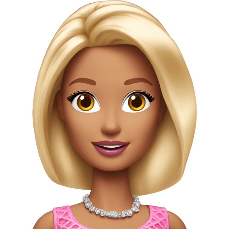 Barbie is selfie emoji