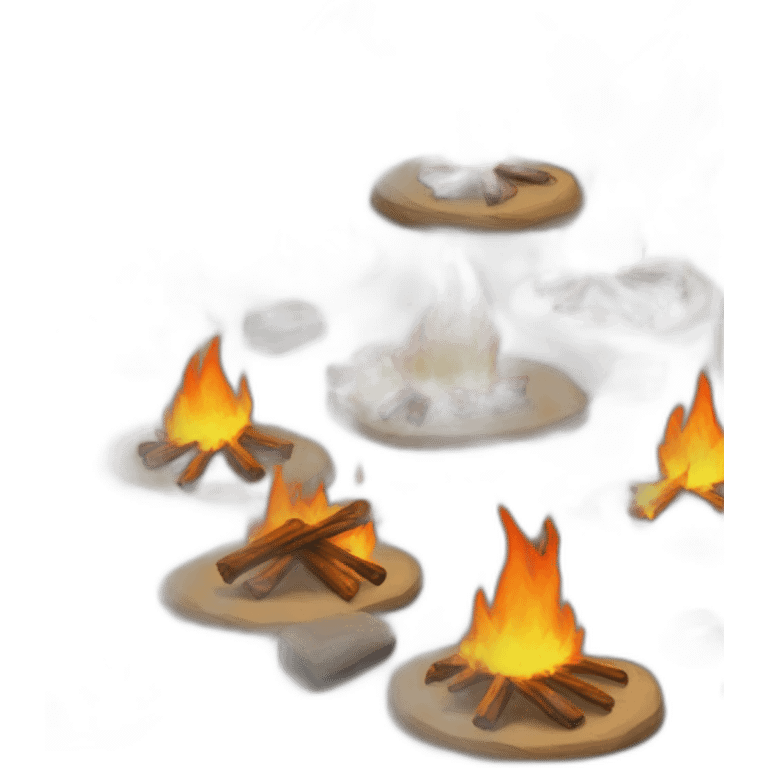 fire camp emoji