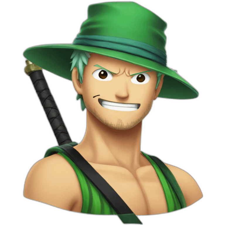 One piece Zoro emoji