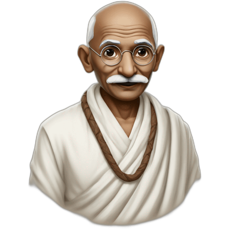 mahatma gandhi emoji