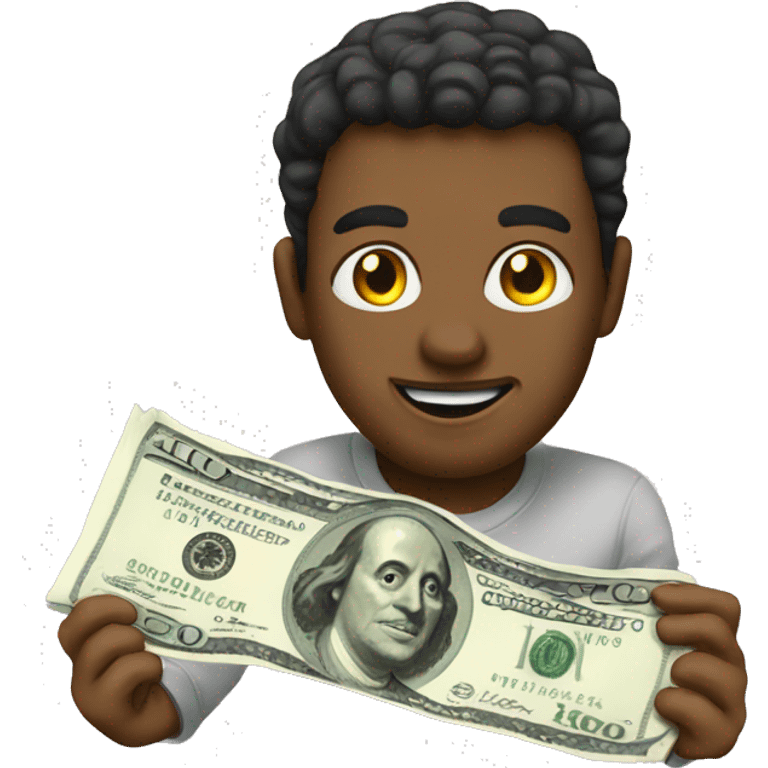 100 dollars emoji