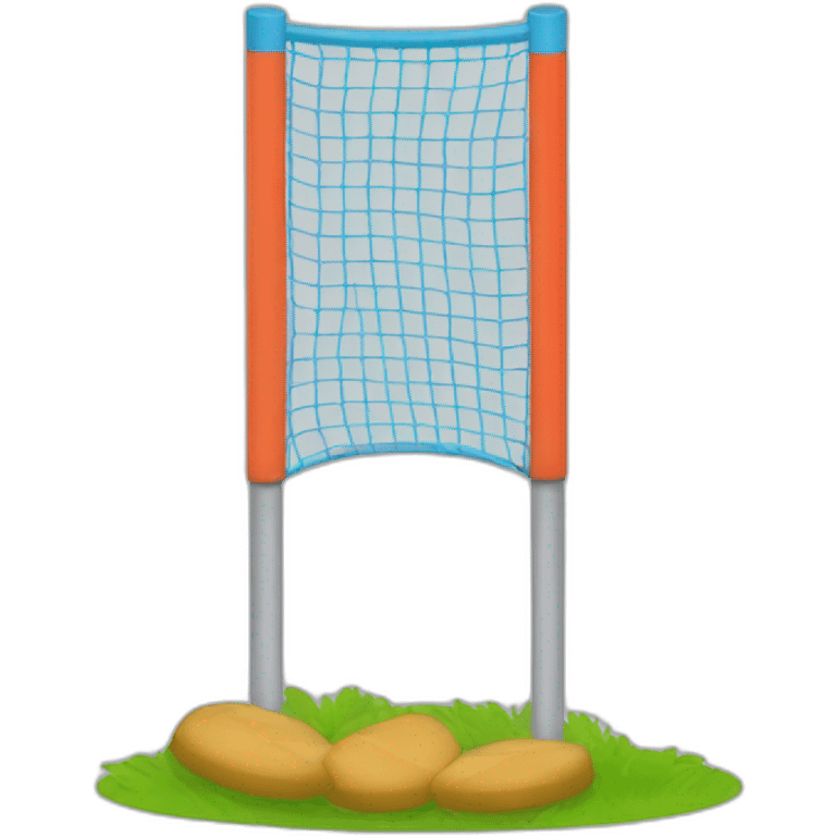 frisbee golf net emoji