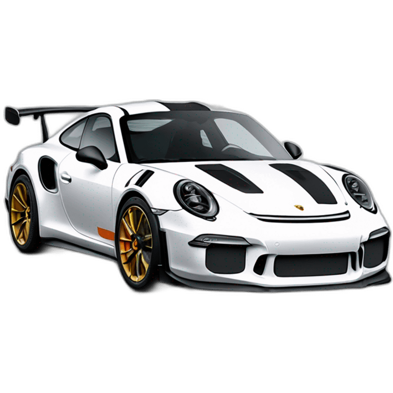 Porsche 911 gt3 rs emoji