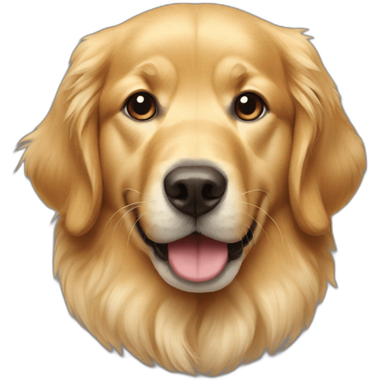 american golden retriever emoji