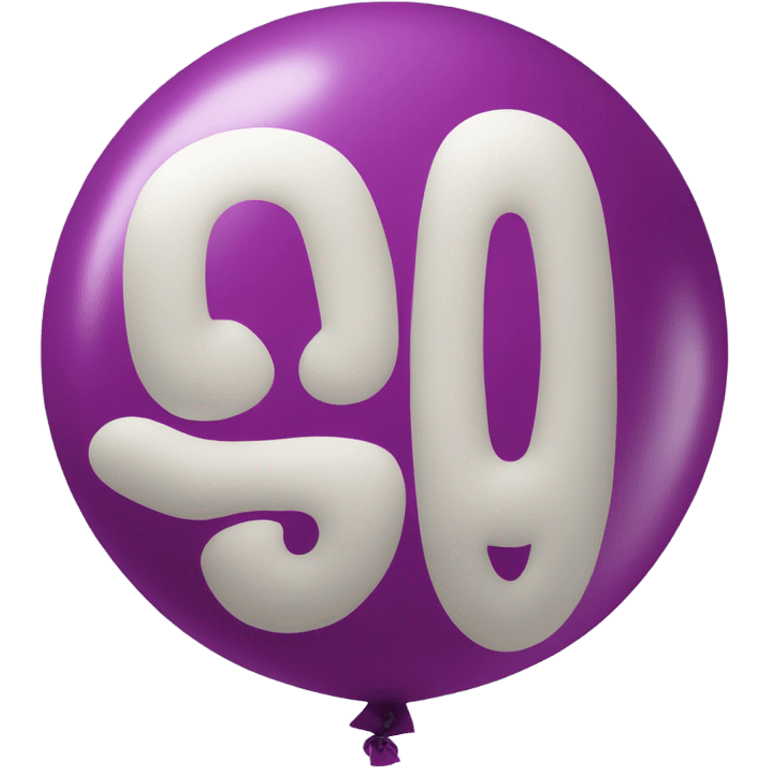 balloon-shaped-like-number-30 emoji