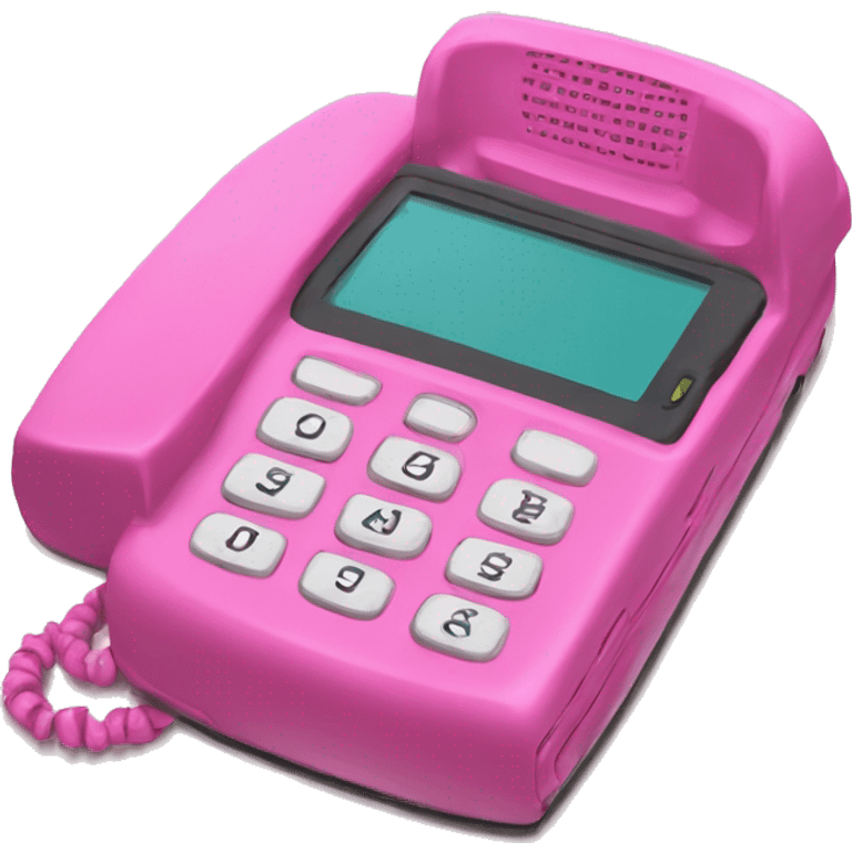 2000 flip phone pink  emoji