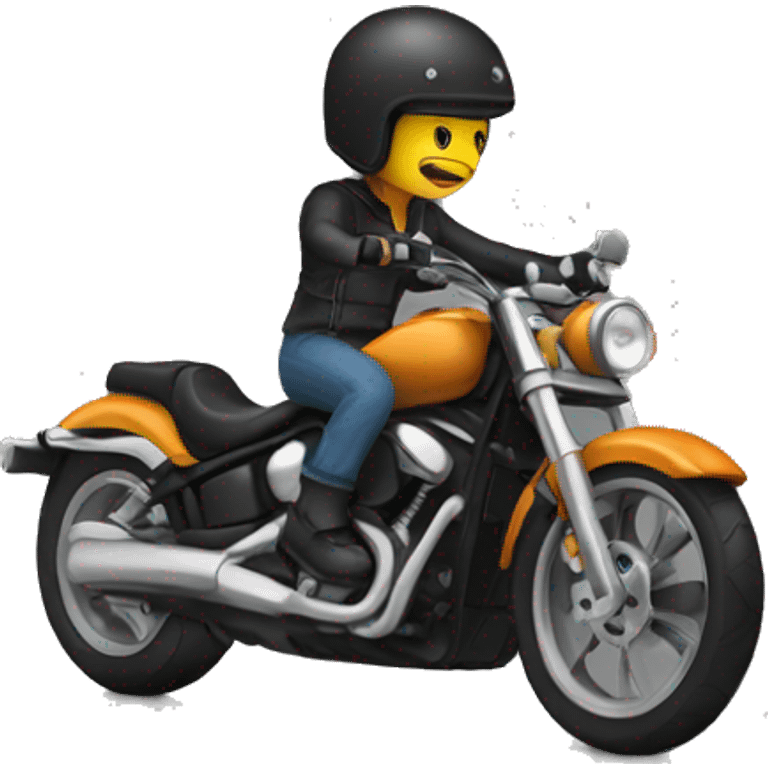 biker with a black helmet emoji