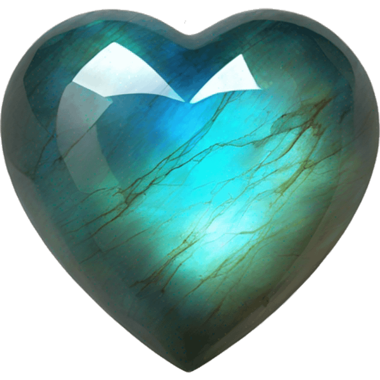 Labradorite heart emoji